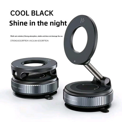 Car-mounted magnetic phone holder